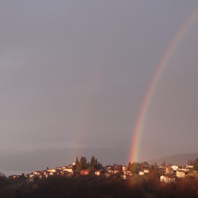 Rainbow, Italy